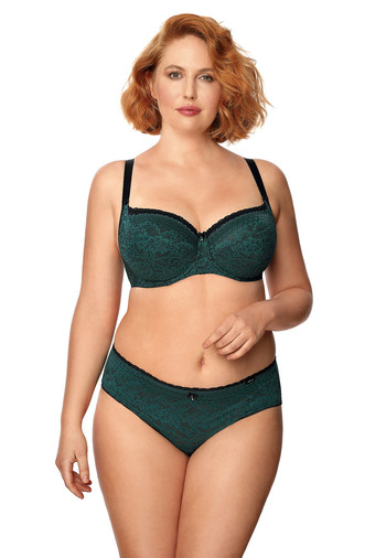 Biustonosz Półusztywniany Koronkowy Xena