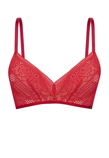 Biustonosz Push Up Bez Fiszbin Koronkowy Desire