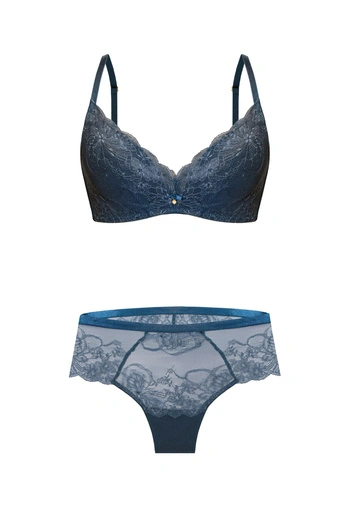 Komplet Charlotte Biustonosz Bez Fiszbin + Brazyliany