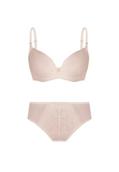 Zestaw Desire Biustonosz Double Push Up + Figi Wysokie