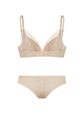 Zestaw Elisabeth Biustonosz Push Up + Brazyliany Koronkowe