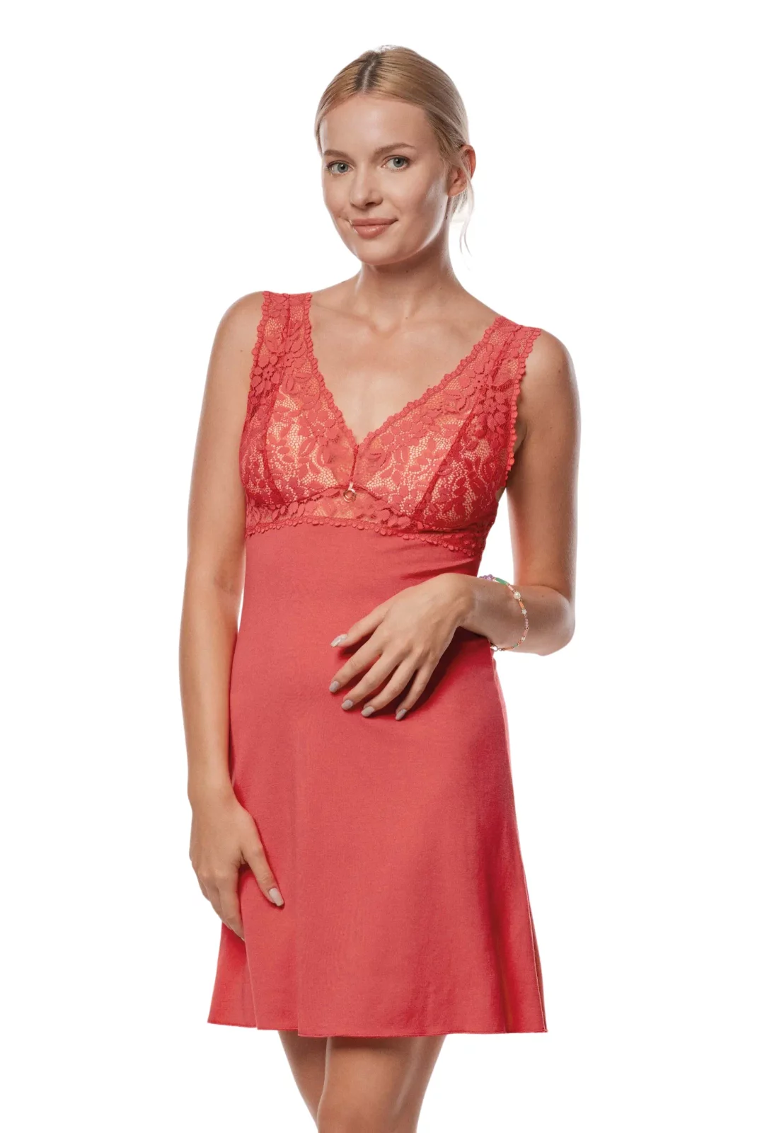 Koszulka Nocna Wiskozowa Karen