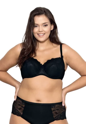 Biustonosz Półusztywniany Koronkowy Pia