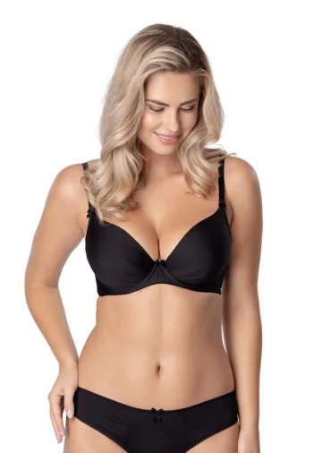 Biustonosz Double Push Up Gładki  Lili