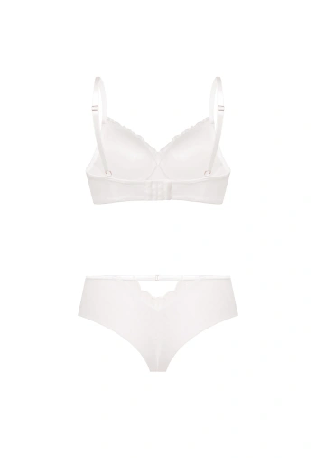 Zestaw Octavia Biustonosz Push Up Bez Fiszbin + brazyliany