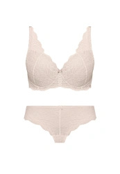 Zestaw Anastasia Biustonosz Push Up + Brazyliany