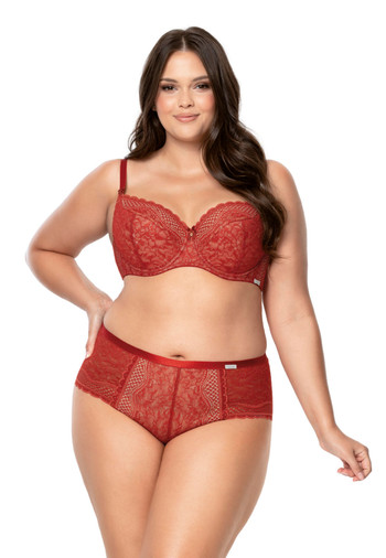 Biustonosz Usztywniay Koronkowy Clarisa