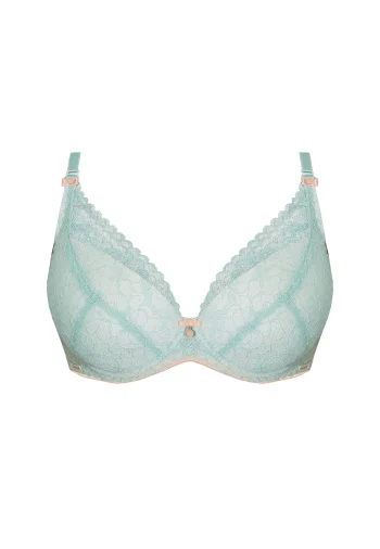 Biustonosz Push Up Koronkowy Leocadia
