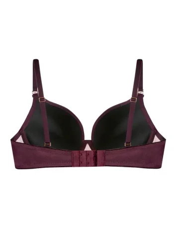 Biustonosz Double Push Up Koronkowy Daisy
