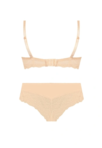 Zestaw Pepite Biustonosz Push Up + Brazyliany