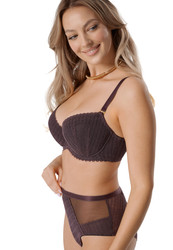 Biustonosz Push Up Z Koronki Veronica