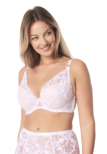 Biustonosz Push-up Z Koronki Hanna