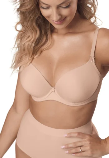 Biustonosz Double Push Up Gładki  Ida