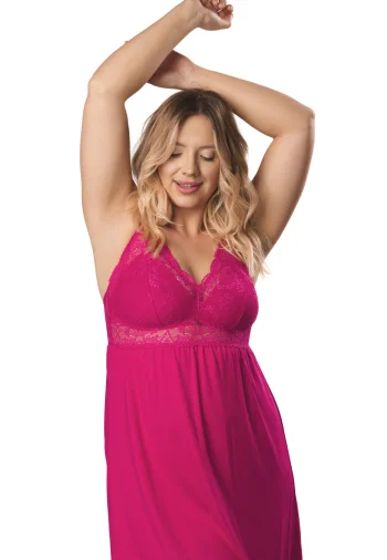 Koszulka Wiskozowa Z Koronką Agnese