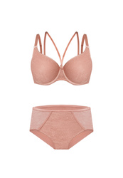Komplet Camelia Biustonosz Minimizer + Figi