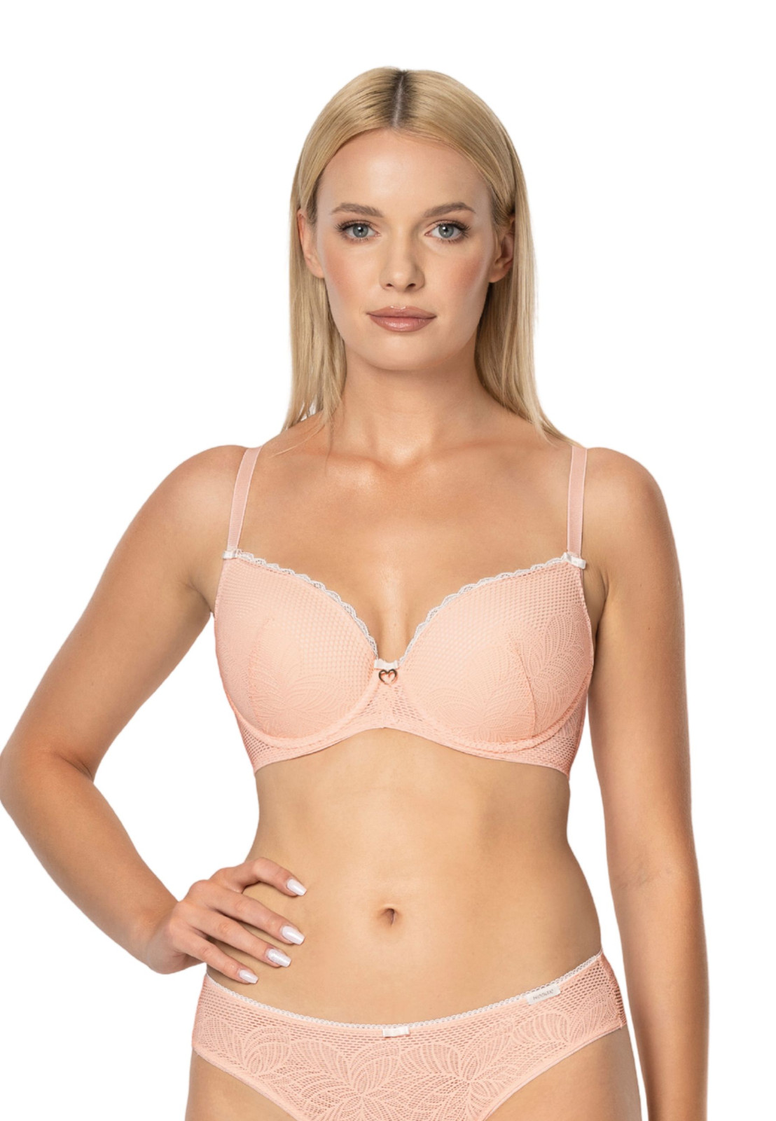 Biustonosz Double Push Up Koronkowy Coco