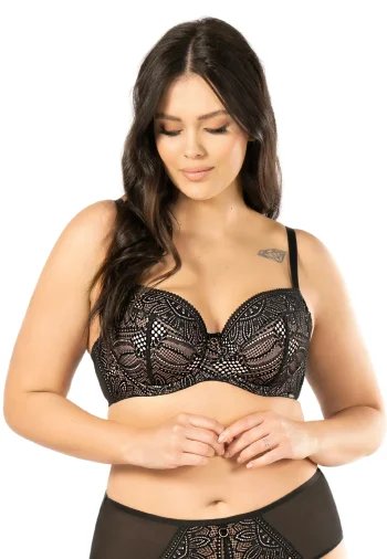 Biustonosz Usztywniany Koronkowy Desire