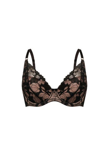 Biustonosz Push-up Z Koronki Hanna