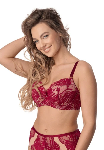 Biustonosz Usztywniany Koronkowy Susanne