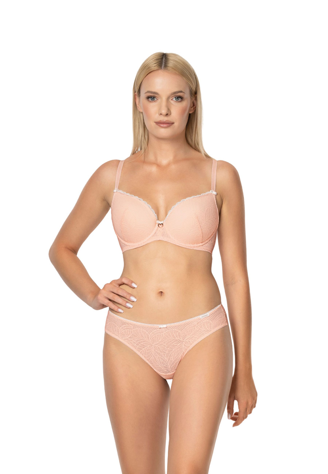 Biustonosz Double Push Up Koronkowy Coco