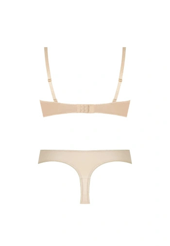 Komplet Lili Biustonosz Double Push Up + Stringi