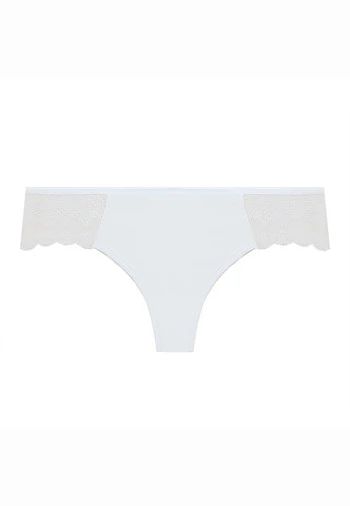 Brazyliany Bawełniane z Koronką Ola