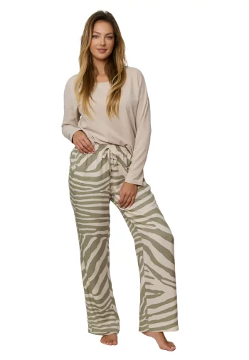 Piżama W Zwierzęcy Print Selene