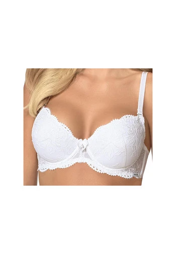 Biustonosz Push Up Z Haftem  Roksana