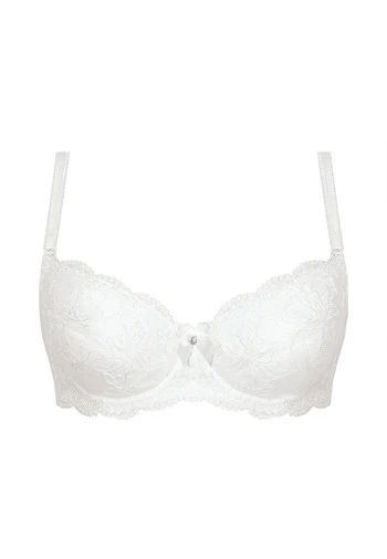 Biustonosz Push Up Z Haftem  Roksana