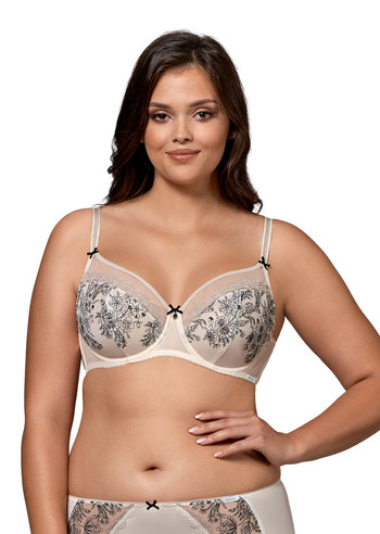 Biustonosz Miękki Z Haftem Margot