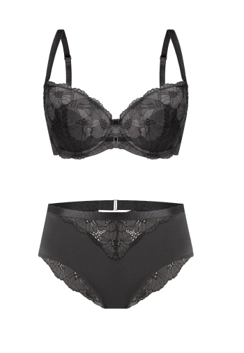 Zestaw Violette Biustonosz Push Up + Szorty