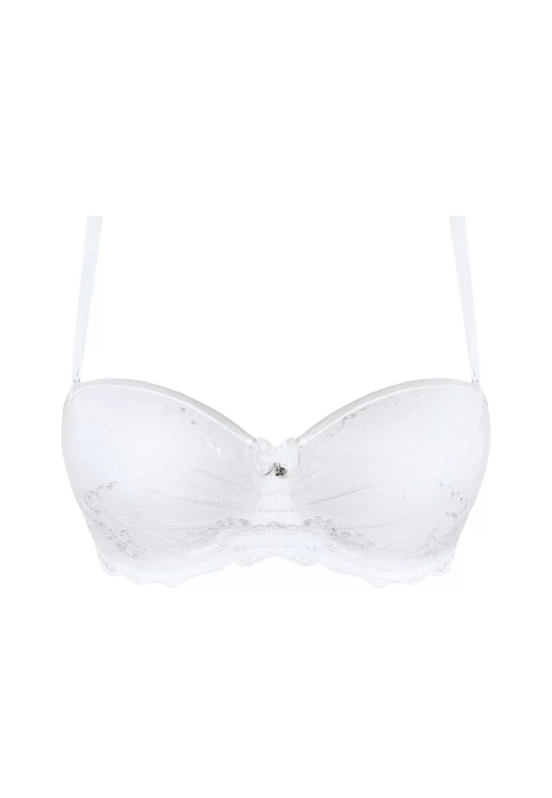 Biustonosz Bardotka Koronkowy Sandra