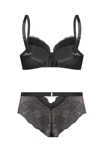 Zestaw Violette Biustonosz Push Up + Szorty