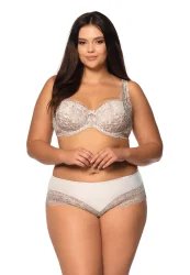 Biustonosz Usztywniany Koronkowy Lara