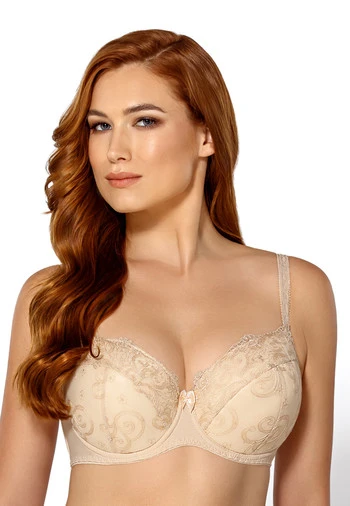 Biustonosz Usztywniany Z Haftem Edyta