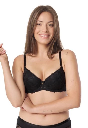 Biustonosz  Koronkowy Push Up Petra