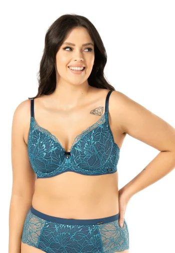Biustonosz Push Up Koronkowy Dolores