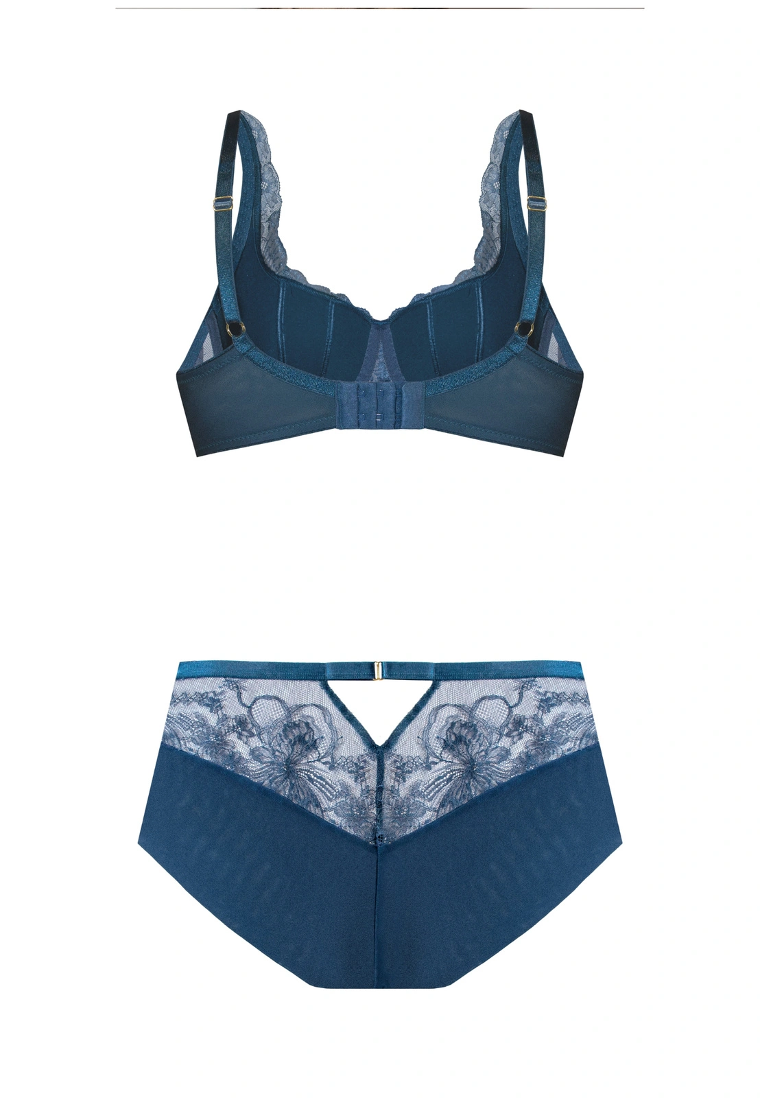 Komplet Charlotte Biustonosz Balkonetka + Figi Wysokie