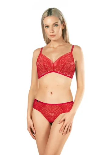 Biustonosz Push Up Bez Fiszbin Koronkowy Desire