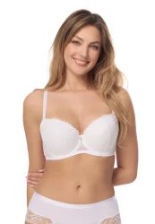 Biustonosz Usztywniany Koronkowy Petra