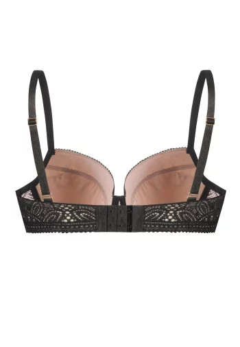 Biustonosz Double Push Up Koronkowy  Desire