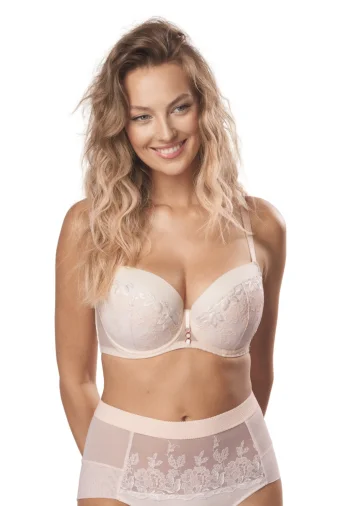 Biustonosz Usztywniany z Haftem Albina