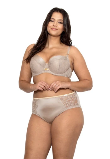 Biustonosz Usztywniany Koronkowy Galina