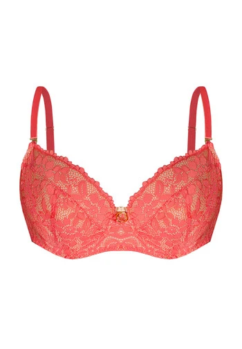 Biustonosz Usztywniany Koronkowy Karen