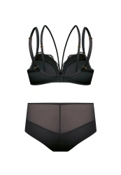 Zestaw Rosalia Biustonosz Push Up + Figi Wysokie
