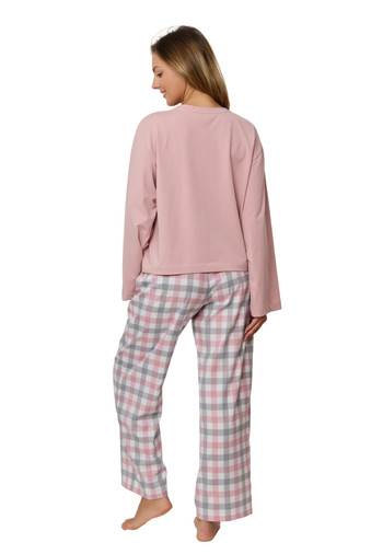 Piżama Bawełniana W Kratę Stella