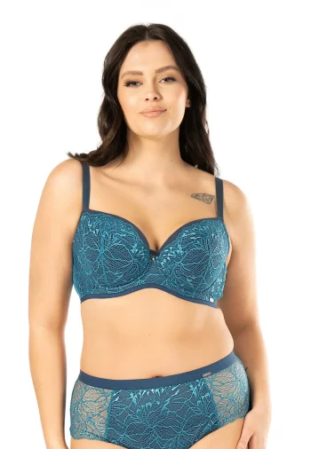 Biustonosz Usztywniany Koronkowy Dolores