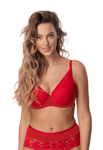 Biustonosz Push Up Koronkowy Laura