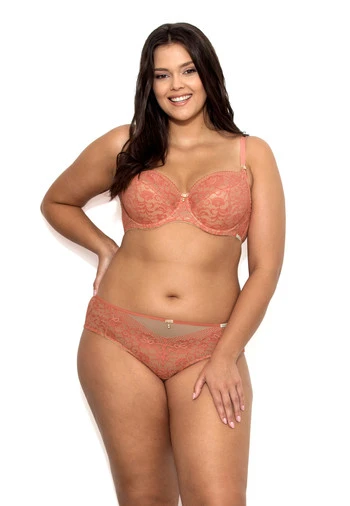 Biustonosz Półusztywniany Koronkowy Greta