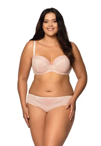 Biustonosz Usztywniany Koronkowy Lidia